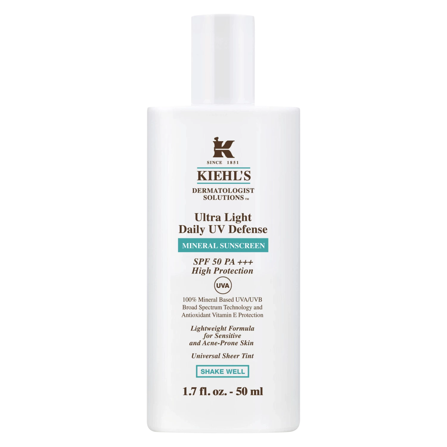 Kiehl's UV Dealy Defense Mineral Cream SPF50 1 Kiehl's UV Dealy Defense Mineral Cream SPF50