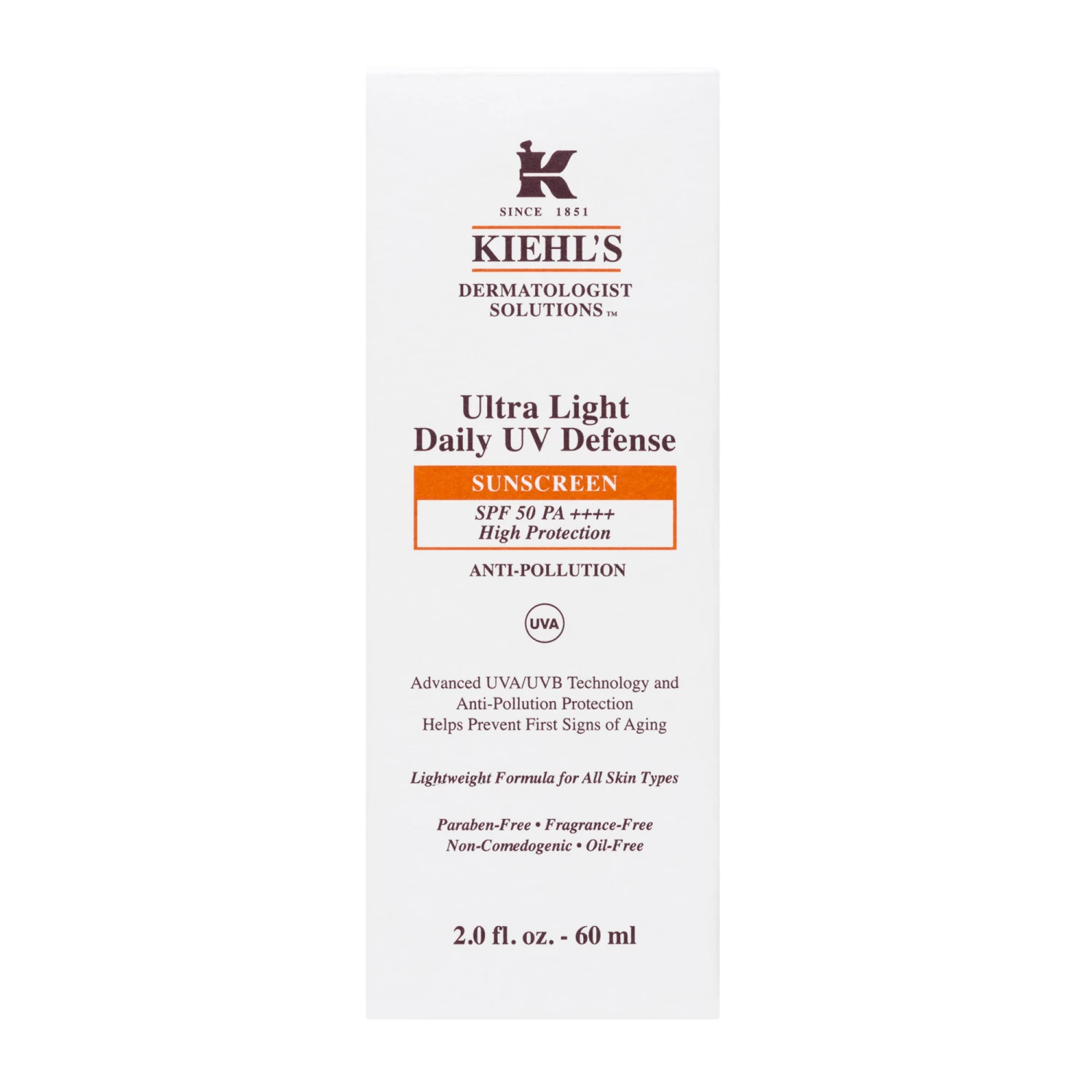 Kiehl's Ultra-Light UV Defense SPF50 2 Kiehl's Ultra-Light UV Defense SPF50 – Bild 2