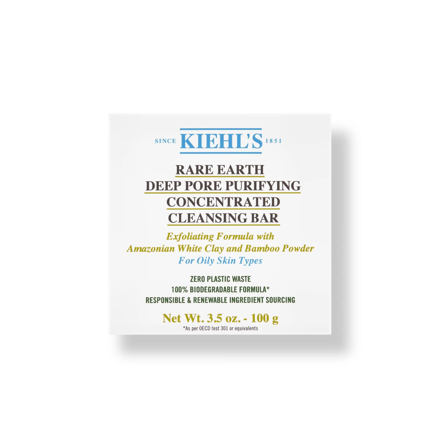 Kiehl's Deep Pore Detoxifying Concentrated Cleansing Bar 2 Kiehl's Deep Pore Detoxifying Concentrated Cleansing Bar – Bild 2